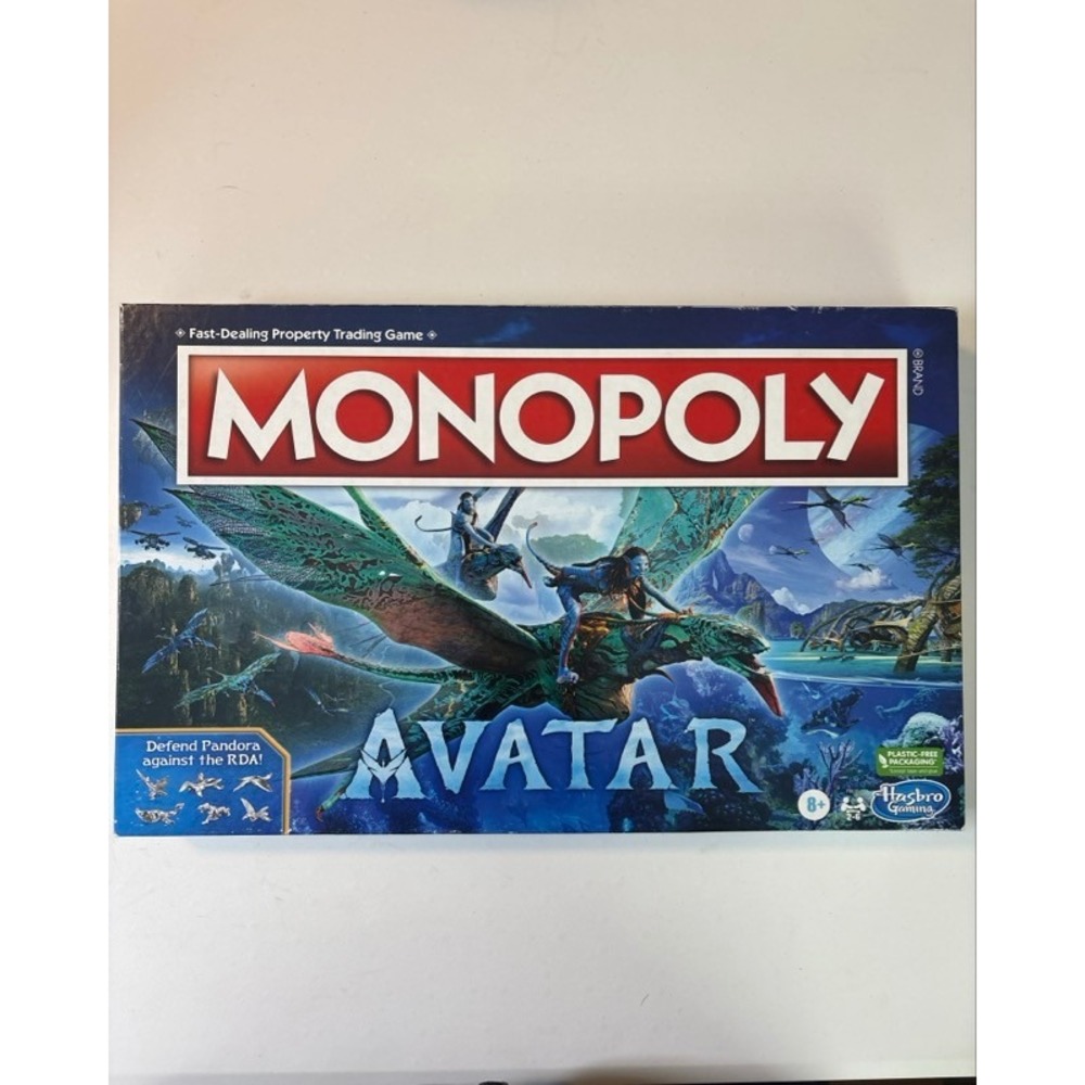 Monopoly Avatar Board Game James Cameron Pandora Hasbro Gaming F5521